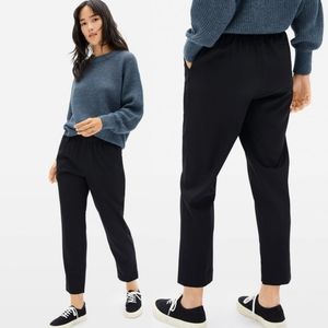 EVERLANE Black Italian GoWeave Easy Pant
